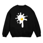 SiCHiKiのたまごいんく。 Crew Neck Sweatshirt