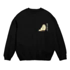 Chie Matsudaの生意気ペルシャ　にゃんすか？セリフ有 Crew Neck Sweatshirt