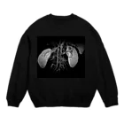 TRASH12の呼吸音。(BK) Crew Neck Sweatshirt