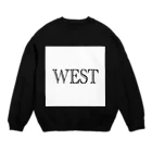 marineの西へ Crew Neck Sweatshirt