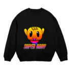 くまくまのスーパーベイビー Crew Neck Sweatshirt