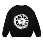 OMENYAのピアノから覗くわたし Crew Neck Sweatshirt