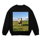 RedTonkotsuのHappySmile Crew Neck Sweatshirt