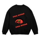 Danke Shoot Coffeeのおいしいボルシチ Crew Neck Sweatshirt