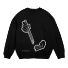 日本ポテトサラダ協会のポテサラの構え Crew Neck Sweatshirt