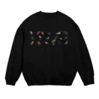 しまのなかまfromIRIOMOTEのしまのなかま鳥類16 Crew Neck Sweatshirt