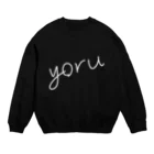 海市堂のyoru Crew Neck Sweatshirt