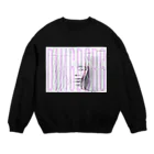 DIMADARA BY VULGAR CIRCUSの残像FACE/DB_01 Crew Neck Sweatshirt