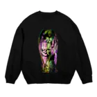 BORNのルシファーに落書き Crew Neck Sweatshirt