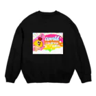 C WORLD🐻💜のアイスちゃんcolorful days Crew Neck Sweatshirt