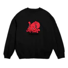 minomaのタコ Crew Neck Sweatshirt