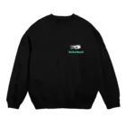 TO-EIartworksのまたなな Green Crew Neck Sweatshirt