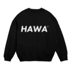 がくまこ・グッド・チョイス商会のHAWA OG/BL Crew Neck Sweatshirt