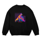 BAD FACTORYの竜虎相摶つ(リュウコアイウツ) Crew Neck Sweatshirt