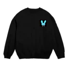 コジキーランドの可愛い可愛いうさちゃん Crew Neck Sweatshirt