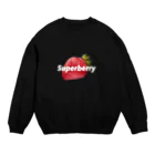 SuperberryのLogo Sweat Crew Neck Sweatshirt