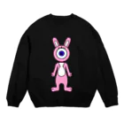 Victory1004のanimal EYE Crew Neck Sweatshirt