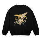 KEISのドクロ＆鷹 Crew Neck Sweatshirt