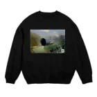 TAKUMIX WEB STOREの環境問題の批判ポスターオマージュ Crew Neck Sweatshirt