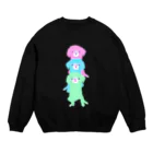 NIKORASU GOのゆめかわラブラ（Tシャツ・パーカー・グッズ・ETC） Crew Neck Sweatshirt