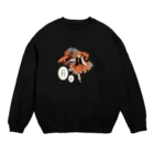 可愛い研究所 SUZURI部のベタちゃん Crew Neck Sweatshirt