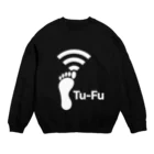 くいなの母のTu-Fu(痛風)受信中(White) スウェット