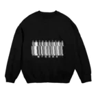 異端児おはる👾の嫌ナ奴皆殺死 Crew Neck Sweatshirt