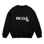 エッグ矢沢のBCG日本株ハンコ注射ROCK vs コロナ Crew Neck Sweatshirt