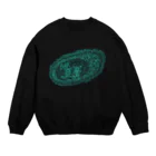 星男 ☆新宿二丁目☆Art barのBAR HOSHIO MENU Crew Neck Sweatshirt