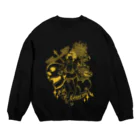 BLACKBELTの幕末グラビア娘Tシャツ Crew Neck Sweatshirt