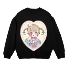 うちゅう交信機のりのんちゃん Crew Neck Sweatshirt