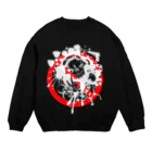 AURA_HYSTERICAのBAD_FAITH Crew Neck Sweatshirt