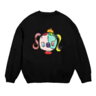 きみちゃんのお店のピカソちゃん Crew Neck Sweatshirt