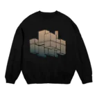 気ままに創作　よろず堂の摩天楼 Crew Neck Sweatshirt