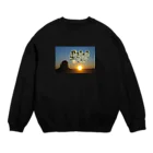 itaruの「ありがとう感謝」by 言霊屋いたる Crew Neck Sweatshirt