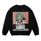 デルカ@龍が如く極クリア済みのセーラー少女と華 Crew Neck Sweatshirt