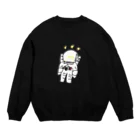 flatフラットふらっとのSPACEMAN Crew Neck Sweatshirt