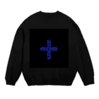 りょんしーのBLACK × BLUE by RYONCHY Crew Neck Sweatshirt