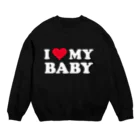UMEのI ♡ MY BABY Crew Neck Sweatshirt