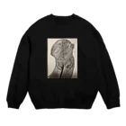 935の和み地蔵さま Crew Neck Sweatshirt