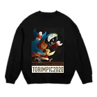 ほほらら工房 SUZURI支店のTORIMPIC2020 Crew Neck Sweatshirt