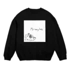 毒コアラの臓物垂れ流しベイビー Crew Neck Sweatshirt