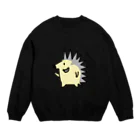 蛇口〆太のお店のハリネズミ Crew Neck Sweatshirt