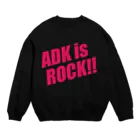 【仮想通貨】ADKグッズ専門店 のADK is ROCK!! Crew Neck Sweatshirt