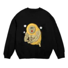 UDONZINEの讃岐ラブレンジャーズ 骨つき鶏「がいな事なっとんな」 Crew Neck Sweatshirt