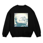 PheimiStyleのクレステッドゲッコー肖像画 Crew Neck Sweatshirt