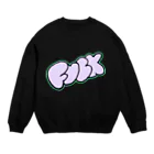 huminressのＦワードネオンちゃん Crew Neck Sweatshirt