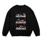 cosmicatiromのおばけ Crew Neck Sweatshirt