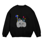 57のヘビとネコゾンビ Crew Neck Sweatshirt