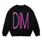 DIMADARA BY VULGAR CIRCUSのDIM_A_DARA PINK/DB_29 Crew Neck Sweatshirt